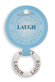 "Laugh" Infinity Pendant